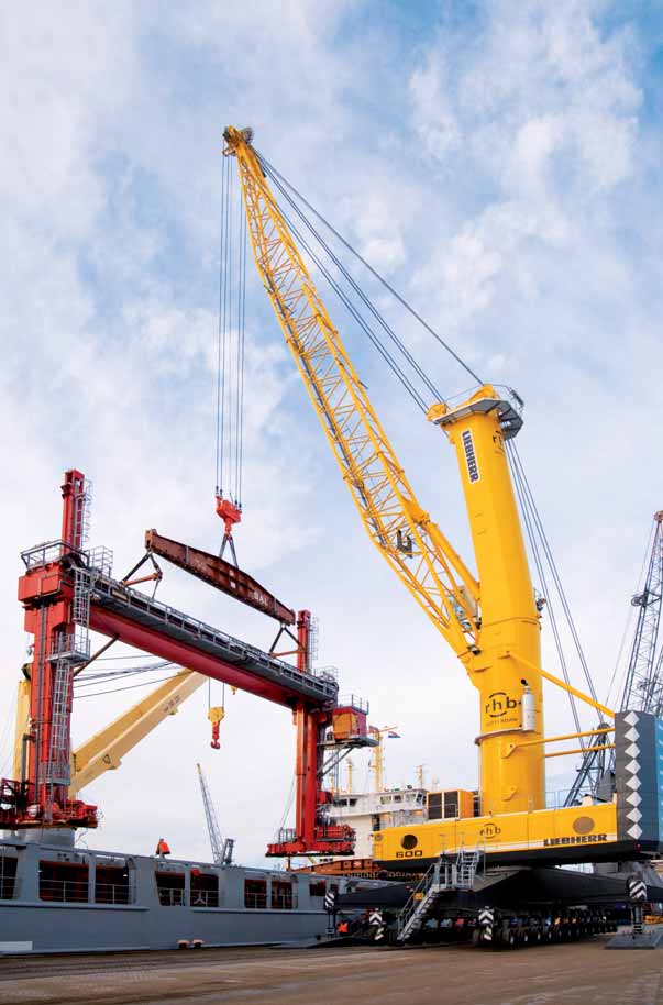 RHB Stevedoring boosts capacity with world’s most powerful mobile harbour crane